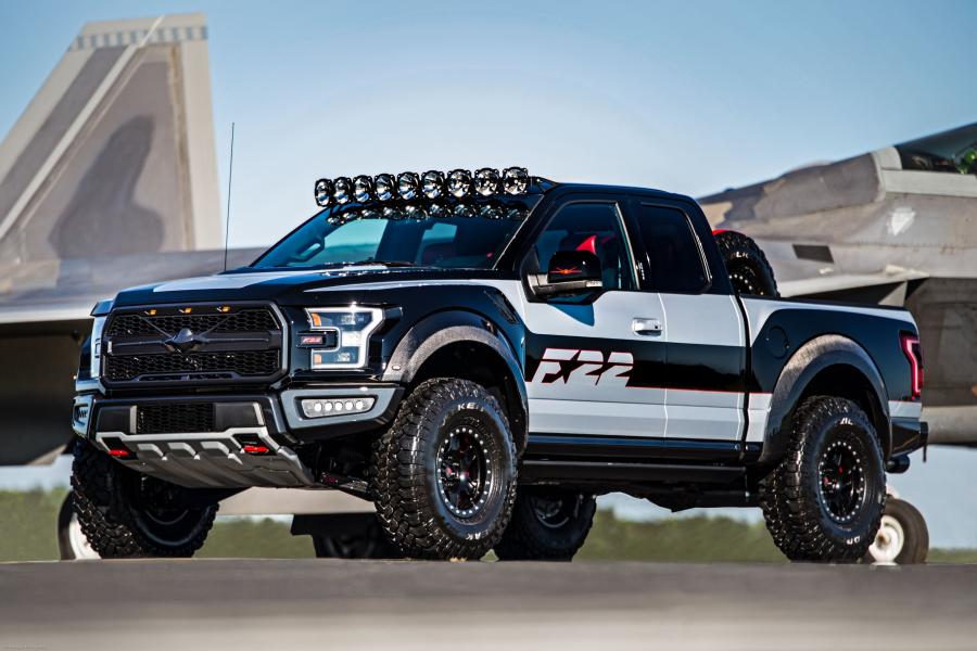 Ford F-150 Raptor Inspired by F-22 Fighter Jet '2017